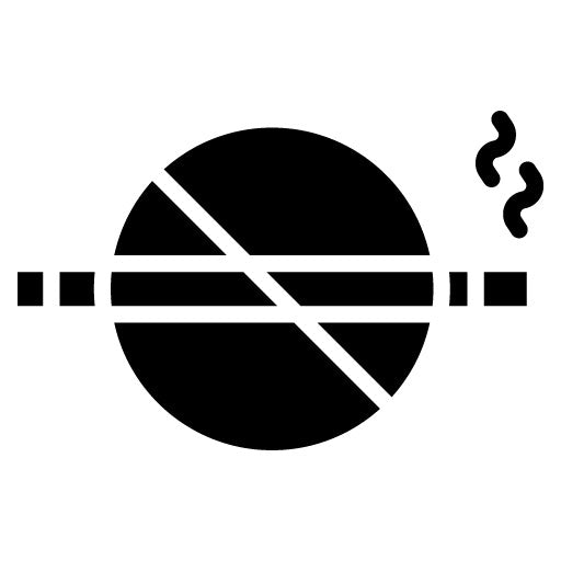Smoke Free Community Glyph Icon