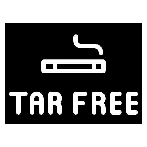 Tar Free Glyph Icon
