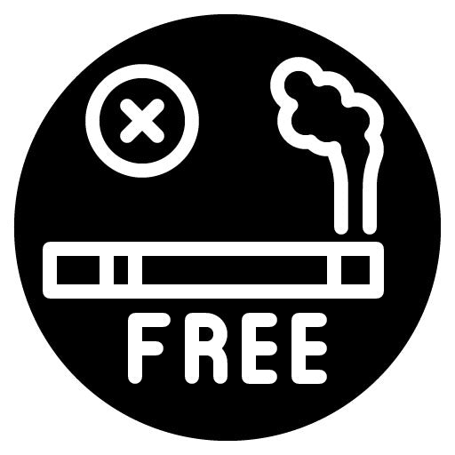 Tobacco Free Glyph Icon