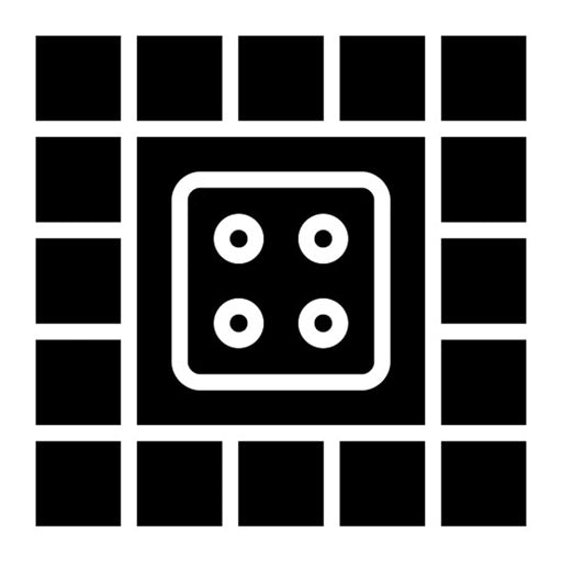 Board Games Glyph Icon