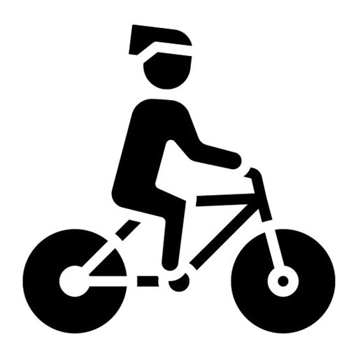 Cycling Glyph Icon | Recreations