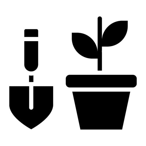 Gardening Glyph Icon | Recreations