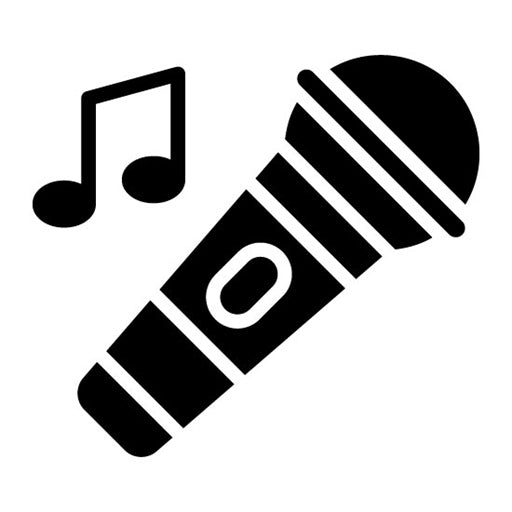 Karaoke Glyph Icon | Recreations