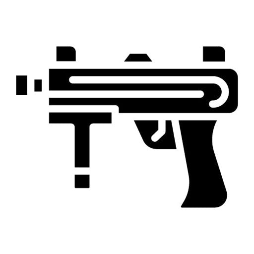 Paintball Glyph Icon