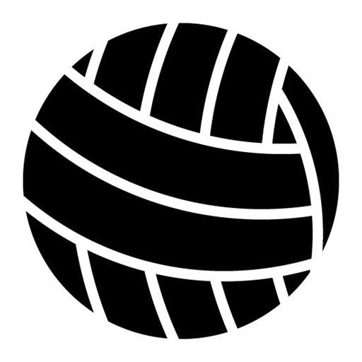 Volleyball Glyph Icon | Recreations