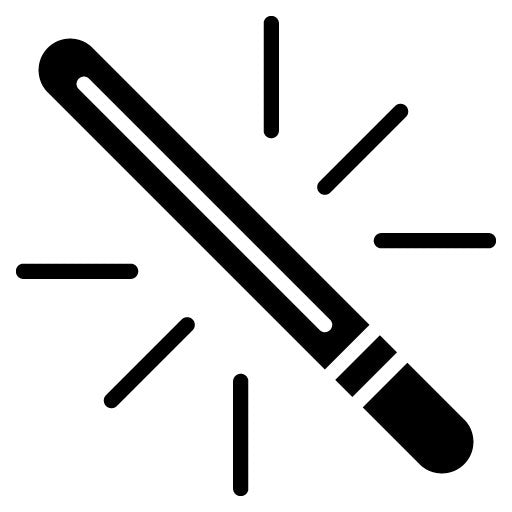 Glow Sticks Glyph Icon | Nightclub