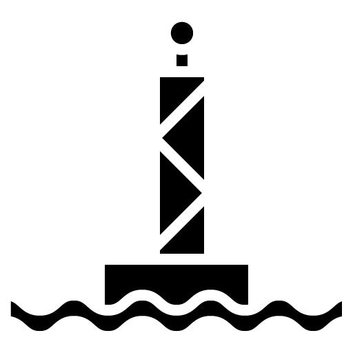 Harbor Buoyage Glyph Icon