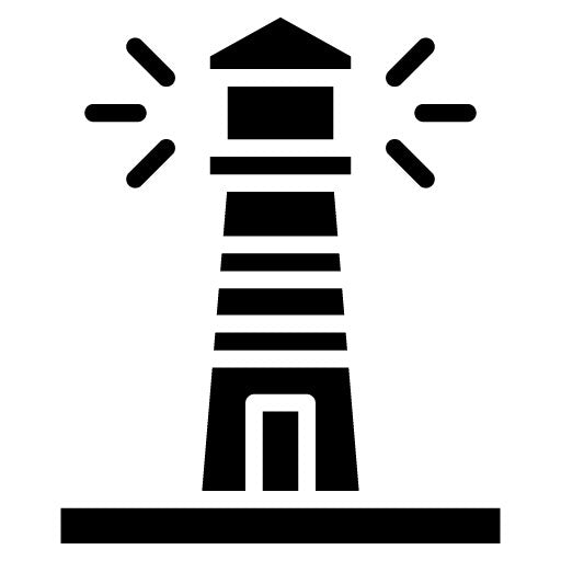 Lighthouse Glyph Icon | Harbour