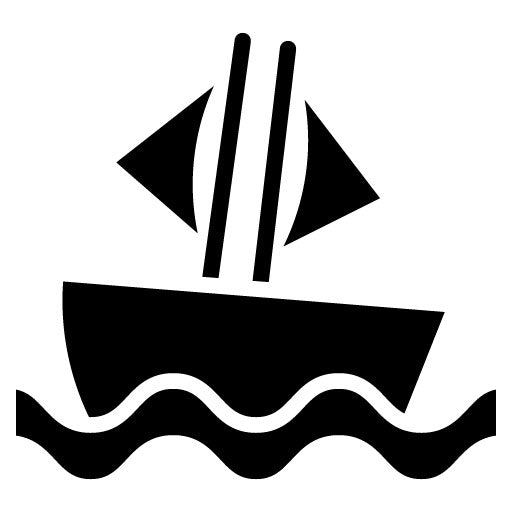 Sailboat Glyph Icon