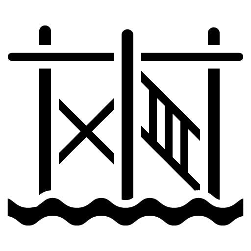 Wharf Glyph Icon