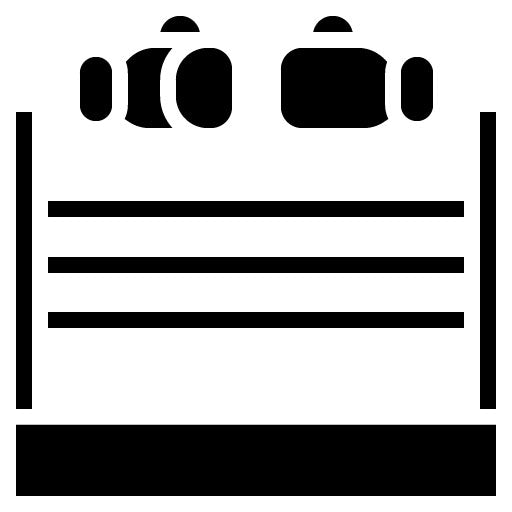Boxing Bout Glyph Icon