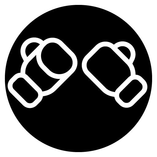 Boxing Clinch Glyph Icon
