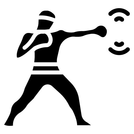 Boxing Combination Glyph Icon
