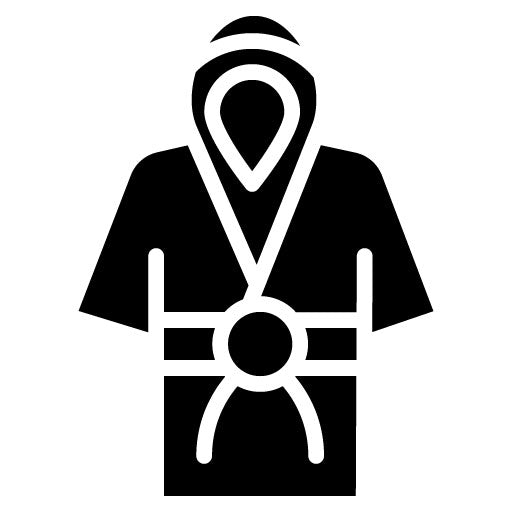 Boxing Robe Glyph Icon