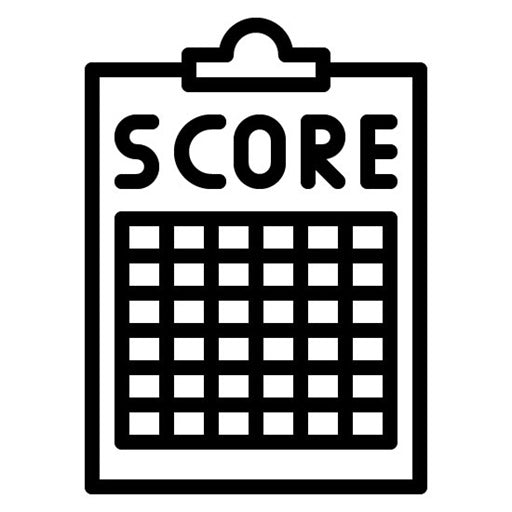 Boxing Scorecard Icon