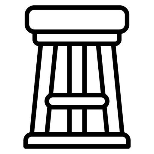 Corner Stool Icon