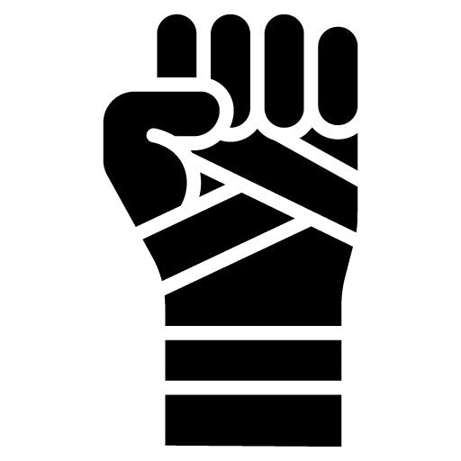 Hand Wraps Glyph Icon
