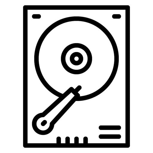 Hard Drive Icon | Data Storage