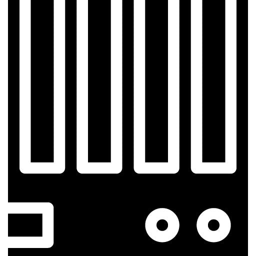 Network Attached Storage Glyph Icon