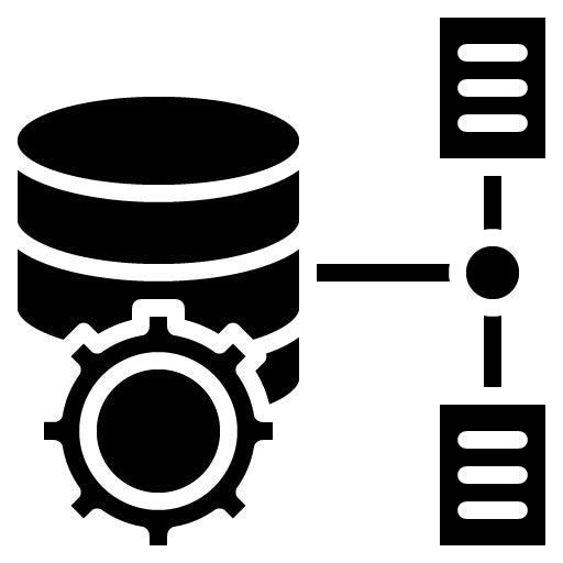 Storage Management Glyph Icon