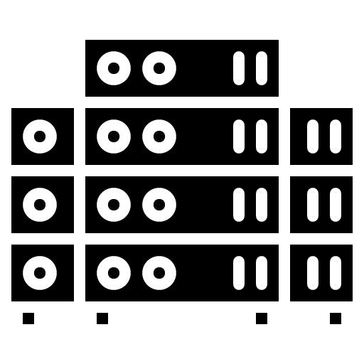 Volume Group Glyph Icon