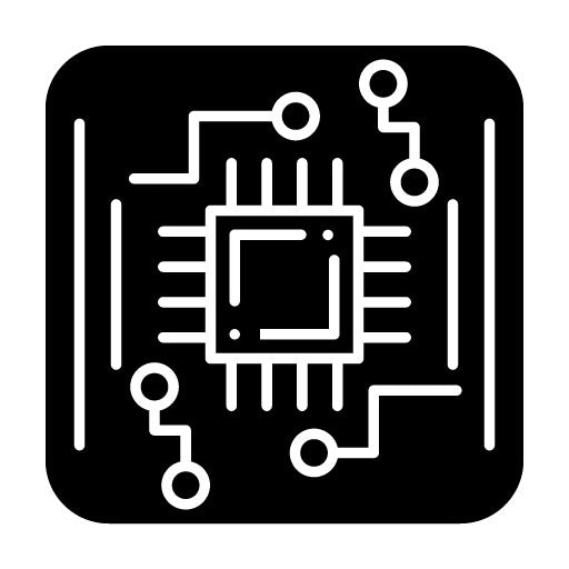 Circuit Board Glyph Icon