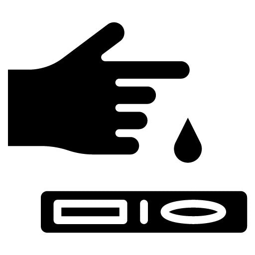 Diabetes Checkup Glyph Icon