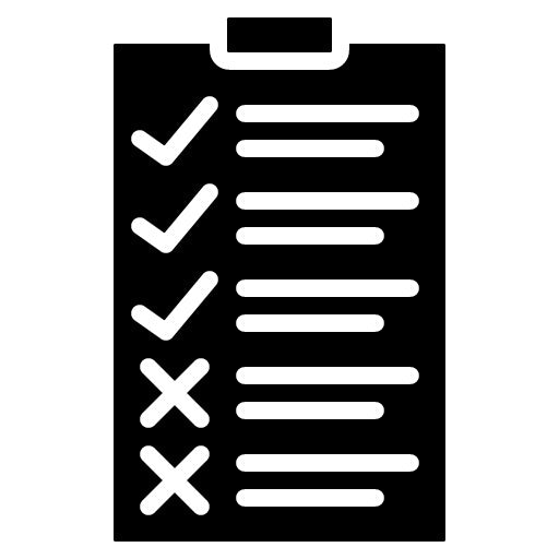 Diabetic Meal Plan Glyph Icon