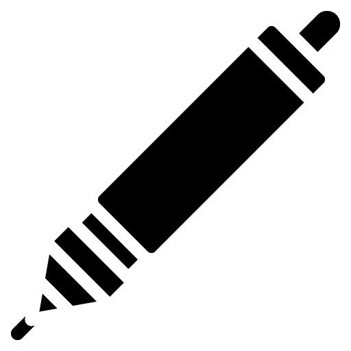 Insulin Pen Glyph Icon | World Diabetes Day