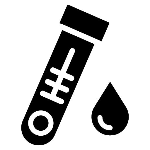 Test Strip Glyph Icon