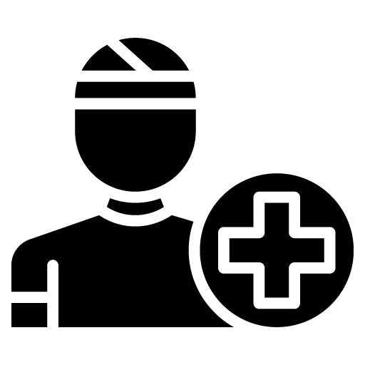 Patient Glyph Icon | Surgery