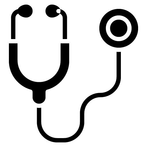 Stethoscope Glyph Icon | Surgery