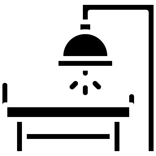 Surgical Light Glyph Icon
