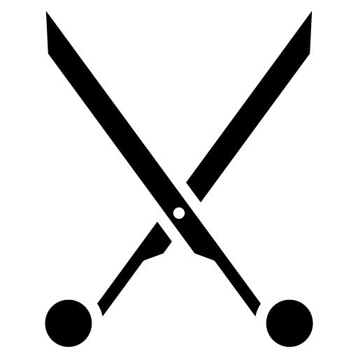 Surgical Scissors Glyph Icon