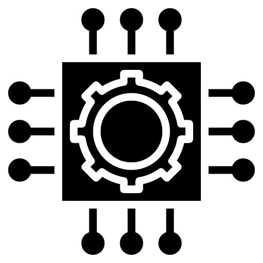 Natural Language Processing Glyph Icon | Voice Recognition