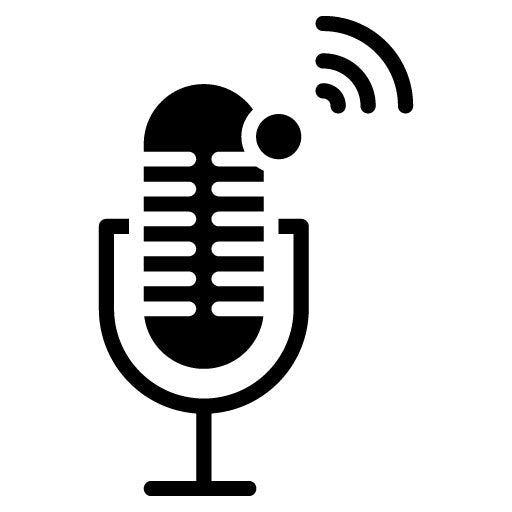Voice Assistant Glyph Icon | Voice Recognition