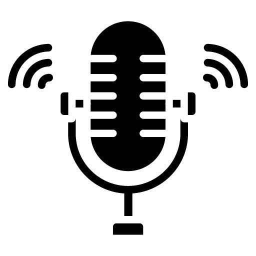 Voice Command Center Glyph Icon