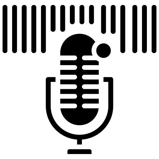 Voice Control Glyph Icon | Voice Recognition