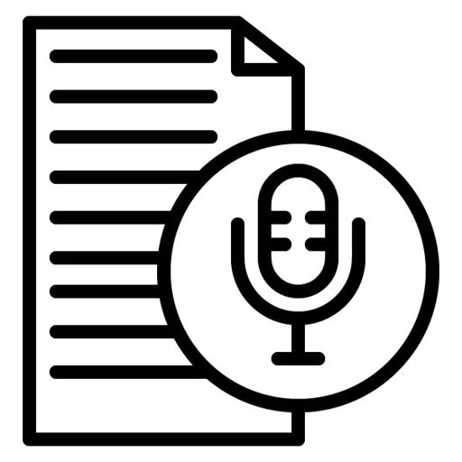 Voice Transcription Icon