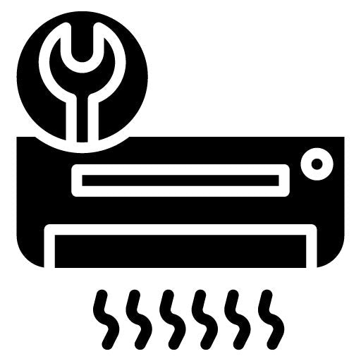 Air Conditioner Repair Glyph Icon