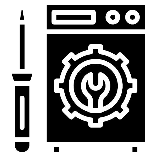 Dishwasher Repair Glyph Icon
