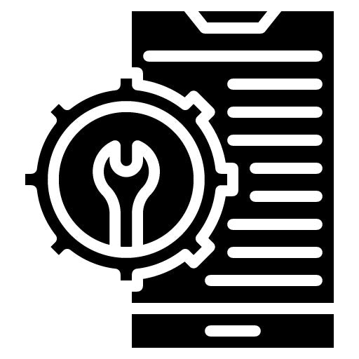 Smart Home Device Repair Glyph Icon