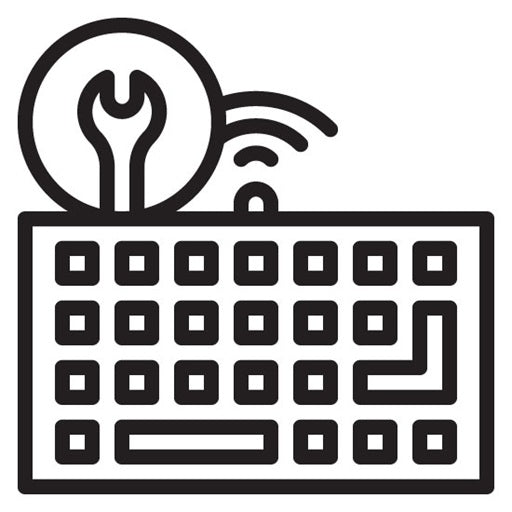 Wireless Keyboard Repair Icon