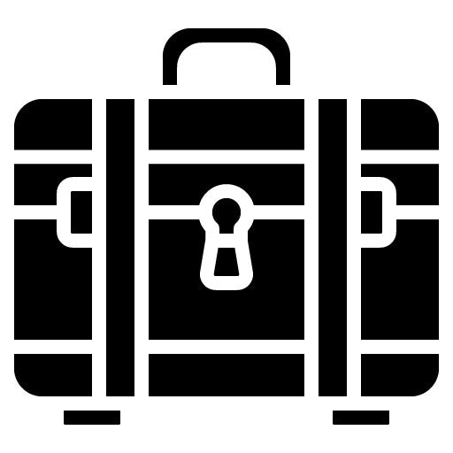 Travel Bag Glyph Icon