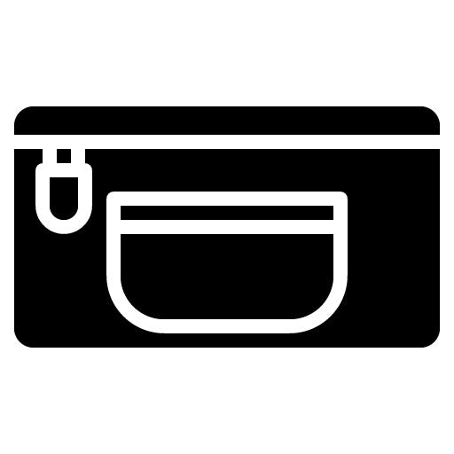 Toiletry Bag Glyph Icon