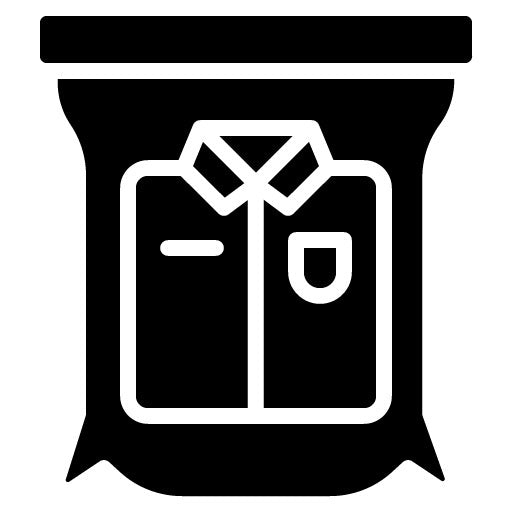 Compression Bags Glyph Icon