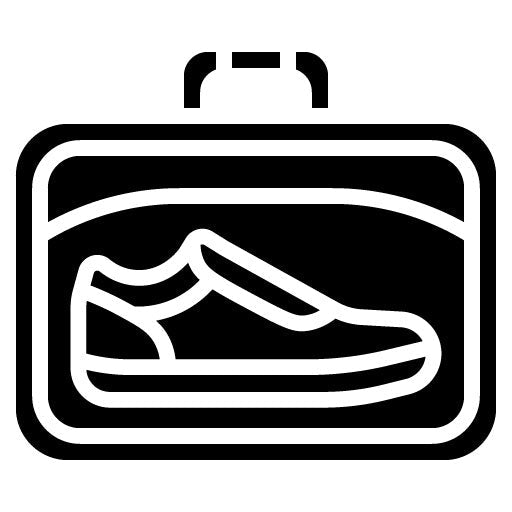 Shoe Bag Glyph Icon