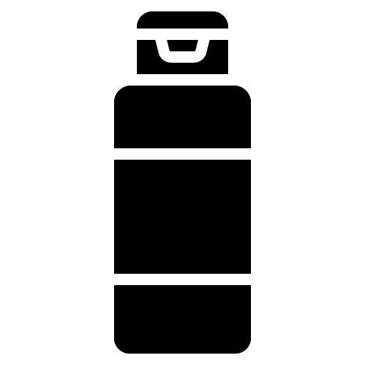 Travel Bottles Glyph Icon