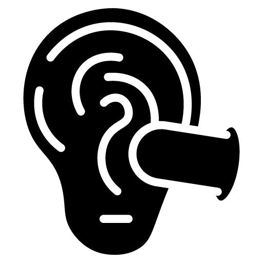 Ear Plugs Glyph Icon