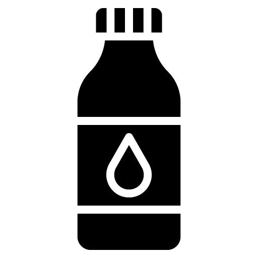 Water Bottle Glyph Icon | Travel Packaging